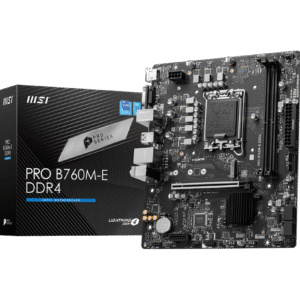 לוח אם – MSI PRO B760M-E Micro-ATX LGA1700 DDR4