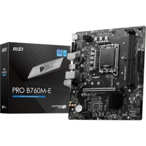 לוח אם – MSI PRO B760M-E Micro-ATX LGA1700 DDR5