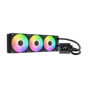 קירור נוזלי למעבד – Gamdias CHIONE E4-360 360mm ARGB – צבע שחור