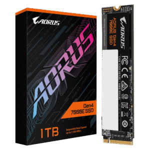 SSD פנימי – Gigabyte Aorus Gen4 7000E 1TB SSD NVME M.2 2280 Gen4