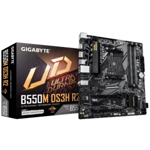 לוח אם – Gigabyte B550M DS3H R2 Micro-ATX AM4 DDR4