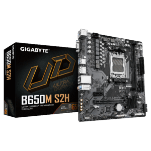 לוח אם – Gigabyte B650M S2H Rev1.4 Micro-ATX AM5 DDR5