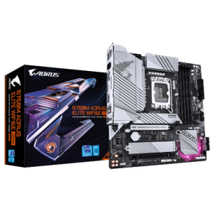 לוח אם – Gigabyte B760M AORUS ELITE WIFI6E GEN5 Micro-ATX LGA1700 DDR5