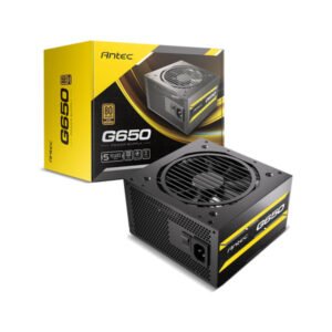 ספק כוח סמי מודולרי – Antec Atom G650 650W 80+ Gold – צבע שחור