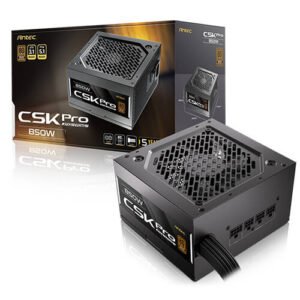 ספק כוח סמי מודולרי – Antec CSK 850 PRO 850W (ATX3.1) 80+ Bronze – צבע שחור