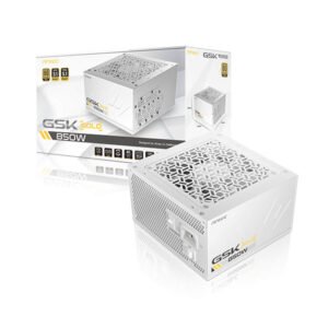 ספק כוח מודולרי – Antec GSK 850W (ATX3.1) 80+ Gold – צבע לבן