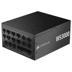 ספק כוח מודולרי – Corsair WS3000 3000W (ATX3.1) 80+ Platinum – צבע שחור