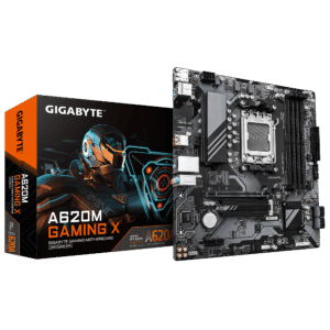 לוח אם – Gigabyte A620M GAMING X 2.0 Micro-ATX AM5 DDR5