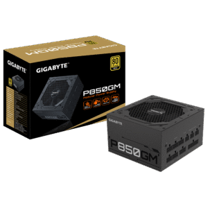 ספק כוח מודולרי – Gigabyte P850GM 850W 80+ Gold – צבע שחור