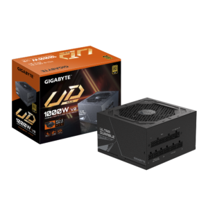 ספק כוח מודולרי – Gigabyte UD1000GM PG5 V2 1000W (ATX3.1) 80+ Gold – צבע שחור