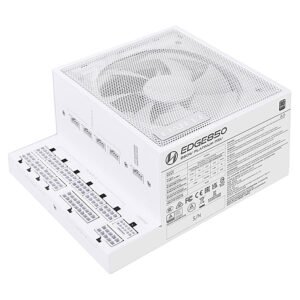 ספק כוח מודולרי – Lian-Li EDGE 850W (ATX3.1) 80+ Platinum – צבע לבן
