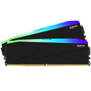 זכרון לנייח – v-color Manta XFinity RGB DDR5 32GB 2x16GB 6000Mhz CL30 EXPO/XMP 3.0 – צבע שחור