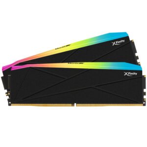זכרון לנייח – v-color Manta XFinity RGB DDR5 128GB 2x64GB 6400Mhz CL32 EXPO/XMP 3.0 – צבע שחור