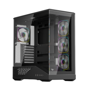 מארז – 1StPlayer GM7 ARGB Mid-Tower – צבע שחור