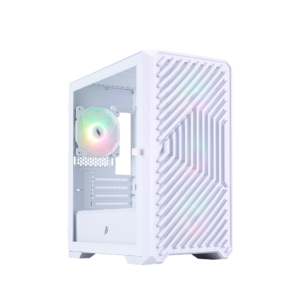 מארז – 1StPlayer T5 ARGB Mid-Tower – צבע לבן