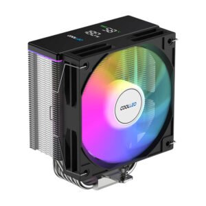 קירור למעבד – Coolleo B60 DIG ARGB V2 LCD Screen – צבע שחור