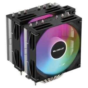 קירור למעבד – Coolleo Etian A60 ARGB – צבע שחור