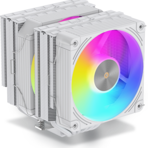 קירור למעבד – Coolleo Etian P60T Symphony V2 ARGB – צבע לבן