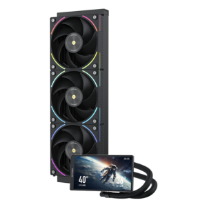 קירור נוזלי למעבד – Coolleo ICE Apex Vision PRO 360 BK LCD Display – צבע שחור