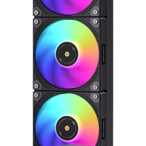 קירור נוזלי למעבד – Coolleo ICE Monarch Vision 360mm BK LCD Display – צבע שחור