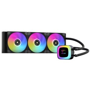 קירור נוזלי למעבד – Coolleo Tulong Warrior W360 – צבע שחור