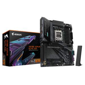 לוח אם – Gigabyte X870E AORUS ELITE X3D WIFI7 ATX AM5 DDR5