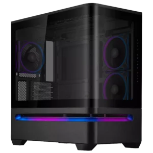 מארז – ASUS Prime AP202 ARGB Mini-Tower – צבע שחור