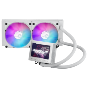 קירור נוזלי למעבד – ASUS ROG RYUJIN III 240 ARGB LCD AIO 240mm – צבע לבן