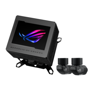 בלוק קירור נוזלי למעבד – ASUS ROG RYUJIN III WB 3.5" LCD – צבע שחור