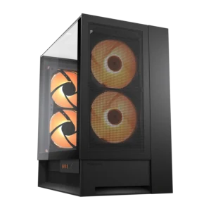 מארז – Cougar OMNYX ARGB Mid-Tower – צבע שחור