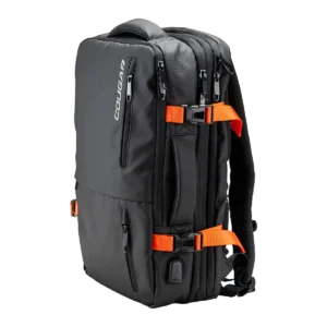 תיק גב למחשב נייד - Cougar Vanguard - צבע שחור משולב עם כתום