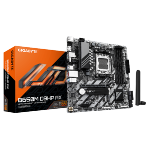 לוח אם – Gigabyte B650M D3HP AX WIFI6E Micro-ATX AM5 DDR5