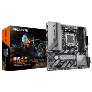 לוח אם – Gigabyte B650M GAMING PLUS WIFI Micro-ATX AM5 DDR5
