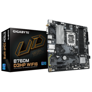 לוח אם – Gigabyte B760M D3HP WIFI6 Micro-ATX LGA1700 DDR5