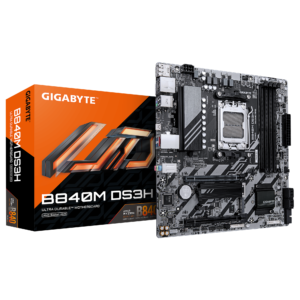 לוח אם – Gigabyte B840M DS3H Micro-ATX AM5 DDR5
