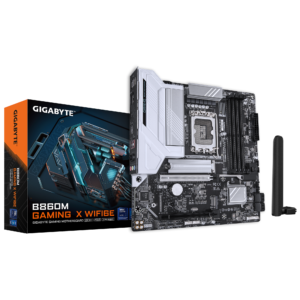 לוח אם – Gigabyte B860M GAMING X WIFI6E Micro-ATX LGA1851 DDR5
