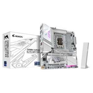 לוח אם – Gigabyte Z890M AORUS ELITE WIFI7 ICE WIFI7 Micro-ATX LGA1851 DDR5 - צבע לבן