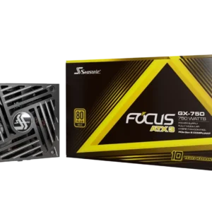 ספק כוח מודולרי – Seasonic Focus (V4) GX-750 750W (ATX3.1) 80+ Gold – צבע שחור