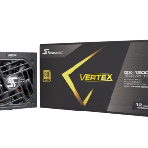 ספק כוח מודולרי – Seasonic Vertex GX-1200 1200W (ATX3.1) 80+ Gold – צבע שחור