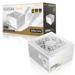 ספק כוח מודולרי – Antec GSK 850W V2 (ATX3.1) 80+ Gold – צבע לבן