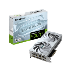 כרטיס מסך – Gigabyte GeForce RTX 5060 Ti EAGLE ICE OC 8GB – צבע לבן