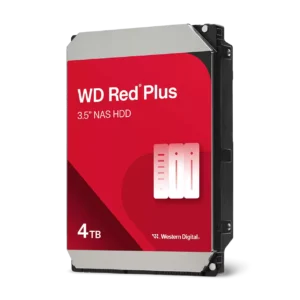 דיסק קשיח פנימי לנייח – Western Digital 4TB Red PLUS 5400rpm 128MB SATA III