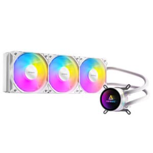 קירור נוזלי למעבד – Antec Luna 360mm ARGB – צבע לבן