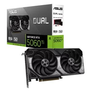כרטיס מסך – Asus Dual GeForce RTX 5060 Ti 8GB – צבע שחור