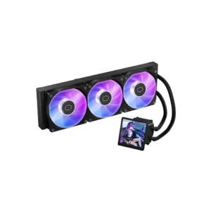 קירור נוזלי למעבד – Cooler Master MasterLiquid Core LCD 360mm ARGB – צבע שחור